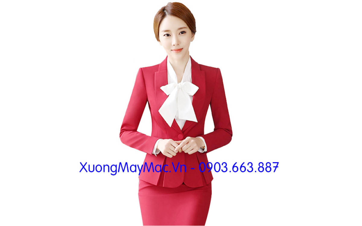 may đồng phục lễ t&acirc;n tại tphcm